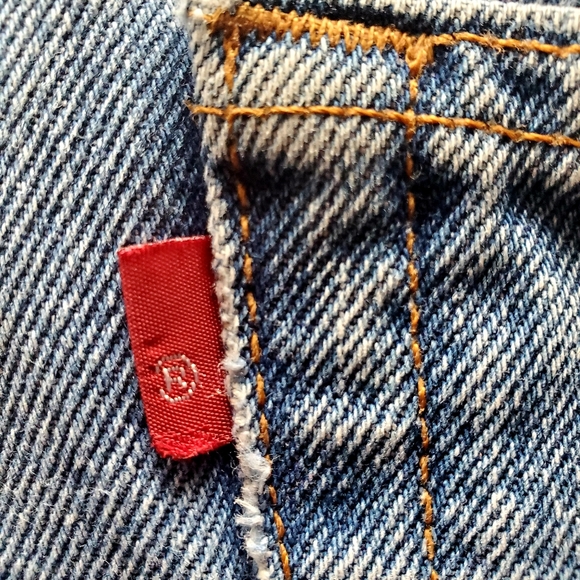 LEVI'S 501 BUTTONFLY JEANS VINTAGE - Picture 8 of 10